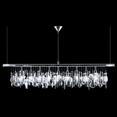 Broadway Linear Crystal Chandelier by James R. Moder - Starlight Lighting USA and Canada